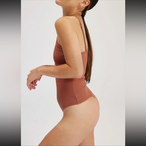 COPPER Marlow High Neck Bodysuit -Thong - Picture 2 of 7